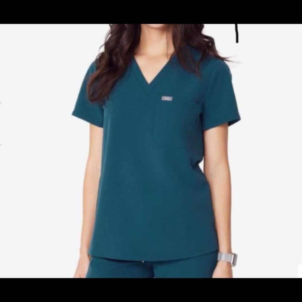 Figs Teal Scrub set